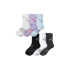 Women's Run Half Calf Sock 6-Pack